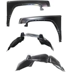 Fender Kit For 2006-2010 Jeep Commander Front Left And Right With Antenna Hole. Fixed Price $270.10.