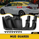 For Honda Civic Sedan 2012-2015 Guards Splash Mud Flaps Mudguards Front & Rear. Fixed Price $32.29.