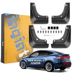 Tesla Y Juniper Accessories Mud Flaps 2025 2026 Protect Black. Fixed Price $34.46.