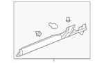 Genuine Honda Rocker Panel Guard 71900-t6z-a00. Fixed Price $152.94.