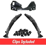 Fender Liner & Under Cover Set W/ Clips For 2016-2021 Honda Pilot Ho1228162. Fixed Price $132.99.