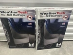Weathertech No-drill Mudflaps 2015 2020 Ford F-150 Front & Rear 110050 /. Fixed Price $120.00.