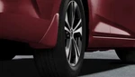 Genuine Nissan Front Splash Guards - Rosewood Metallic T99j2-6lb6a. Fixed Price $102.87.