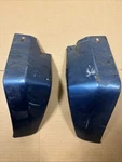 09-15 Infiniti G37 Q60 Convertible Rear Mud Flap Pair Blue. Fixed Price $45.00.