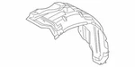Genuine Infiniti 2006-2010 M35 M45 X Fender Splash Guard Front Left 63843-eg000. Fixed Price $73.70.