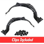 Front Fender Liner Set W/ Clips For 2006-2008 Acura Tsx Ac1248121 Ac1249121. Fixed Price $52.99.
