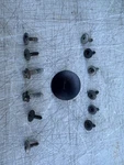 2003 Audi Tt Mk1 Rear Fender Liner Splash Shield Mounting Hardware Left Side Oem. Fixed Price $32.24.