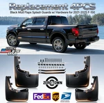 Guards Splash Mud Flaps W/ Hardware 4x For 2021-2025 Ford F-150 F150 Black. Fixed Price $19.90.