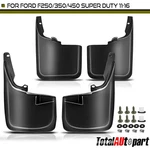 4x Rh + Lh Splash Guards Mud Flaps Mudguards For Ford F-250 F-450 Super Duty. Fixed Price $33.58.