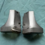 2003-2006 Infiniti G35 Coupe Front Mud Flap Splash Guard Pair Silver K23. Fixed Price $120.00.