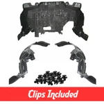 Fender Liner & Engine Under Cover Set W/ Clips For 2014-2016 Subaru Forester. Fixed Price $166.99.