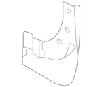 Genuine Nissan Mud Guard 63854-jm00a. Fixed Price $94.47.
