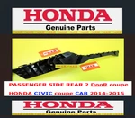 Bumper Bracket Fender Clip Passenger Side Rear R For Honda Civic Coupe 2dr 14-15. Fixed Price $59.94.