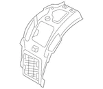 Genuine Bmw Ft Fender Liner 51-71-8-060-080. Fixed Price $138.30.