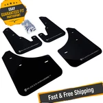 Rally Armor Mf9-ur-blk/sil Ur Series Black Mud Flaps With Silver Logo. Fixed Price $137.50.