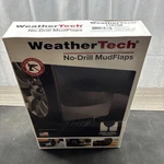 Weathertech No-drill Mudflaps Set Black Part 110108 New. Fixed Price $49.99.