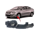 Left Driver Side Fender Liner For 2011-2013 Hyundai Elantra Hy1248126 Front. Fixed Price $57.83.