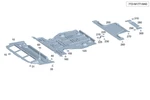 Genuine Mercedes-benz Noise Capsule 167-520-01-00. Fixed Price $300.12.