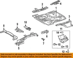 Toyota Oem 20-25 Highlander Rear Body Floor Rails-cover 587240e100. Fixed Price $156.15.