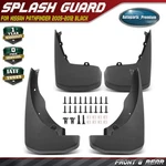4x Front & Rear Mud Flap Splash Guards Set Black For Nissan Pathfinder 2005-2012. Fixed Price $39.99.