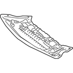 New Genuine Mercedes-benz Front Deflector 2125241101 Oem. Fixed Price $206.47.