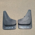 Black Contoured Mud Flaps 2x W/buick Logo Fits 80-05 Buick Park Ave/lesabre. Fixed Price $35.00.