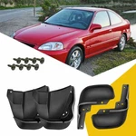 Fit For Honda Civic 1996-2000 Coupe Sedan Mud Flaps Splash Guards Fender Kit Eoq. Fixed Price $36.99.