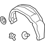 Genuine Ford Quarter Panel Splash Shield Dt1z-61278b51-f. Fixed Price $86.22.