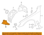 Bmw Oem 16-20 740e Xdrive Fender Components-liner Extension Right 51758080062. Fixed Price $50.23.