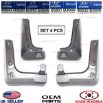 Genuine Mud Guards Flaps Splash Shield Set 4pcs Oem Hyundai Tucson 2016-2021. Fixed Price $59.98.