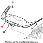 2018 Cadillac Cts Front Compartment Sight Shield Used Oem 23264364. Fixed Price $179.99.