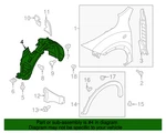 New Genuine Nissan Protct Fr Fnd R 638431ka0a / 63843-1ka0a Oem. Fixed Price $99.73.