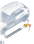 New Audi A3 Sportback 8y Rear Right Mudguard 8y0853834b. Fixed Price $19.91.