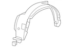 Genuine Honda Fender Splash Shield 74100-sxs-a00. Fixed Price $69.54.
