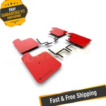 Rally Armor Mf54-ur-rd/blk Red Ur Mud Flaps W/ Black Logo For 2018-2022 Jeep Jl. Fixed Price $289.00.