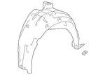 Genuine Honda Wheelhouse Liner 74541-tva-a00. Fixed Price $252.00.