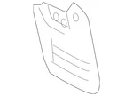 Genuine Toyota 2000-2006 Tundra Mud Flap (left, Rear) 76626-0c010. Fixed Price $102.33.