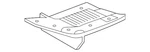 Genuine Nissan Radiator Support Air Deflector 76853-1vk0a. Fixed Price $46.64.