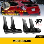 Auxito 8x Splash Mud Guard Flap For 2017-22 Honda Civic Hatchback 20th Gen Parts. Fixed Price $42.46.