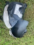 Tesla Model X Front Right Liner Splash Shield Oem 2021-2024 1585129-00-c. Fixed Price $265.00.