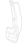 Genuine Toyota Mud Guard 76621-0e010. Fixed Price $44.95.