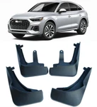 Genuine Front & Rear Splash Guards Mud Flaps For 2021-2025 Audi Q5 Sportback. Fixed Price $29.99.
