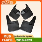 4 Pcs Mud Guards For 2016 - 2019 Toyota Hilux Vigo 4wd Front & Rear Flaps. Fixed Price $39.59.