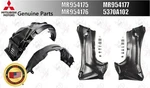 Mitsubishi Oem Shield Kit,splash Lh & Rh Set For Lancer Evo 7/8/9 Ct9a. Fixed Price $186.00.