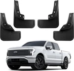 Ecarzo Mud Flaps For F150 Lightning Flap, Black. Fixed Price $55.99.