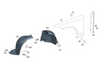 Genuine Mercedes-benz Cover 218-690-04-30. Fixed Price $79.20.