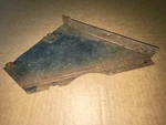 Corvette C2 Front Outer Splash Shield Left Lh Gm 63 64 65 66 67. Fixed Price $40.00.