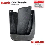 Fits Honda Civic Dimension Sedan 2001 05 Right Rear Mud Splash Guard. Fixed Price $55.20.