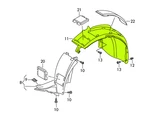 Vw Volkswagen Eos 09 - 16 Fender Liner Splash Guard 1q0805978b Front Right. Fixed Price $79.99.