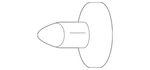Genuine Ford Radiator Support Air Deflector Screw W718416-s450b. Fixed Price $2.70.